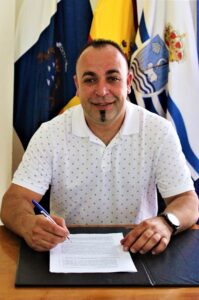 Tercer Teniente de Alcalde. Jonay Méndez Vargas.