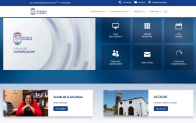 El Ayuntamiento presenta la nueva web municipal