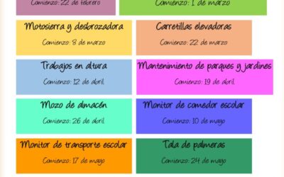 El municipio presenta la formación para empleo del semestre