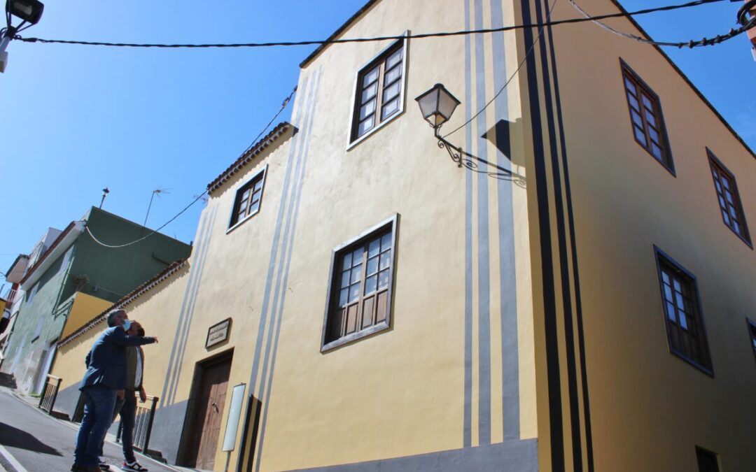 Concluye la recuperación de la fachada de la Casa Amarilla de San José