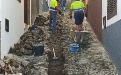 Corte de agua en San Juan casco por la sustitución de la red de abastecimiento