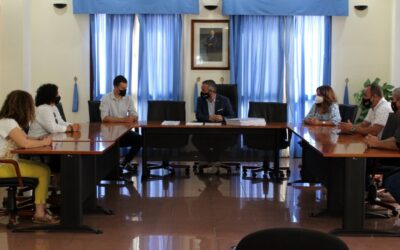 Los diputados Tamara Raya y Héctor Gómez visitan la Villa