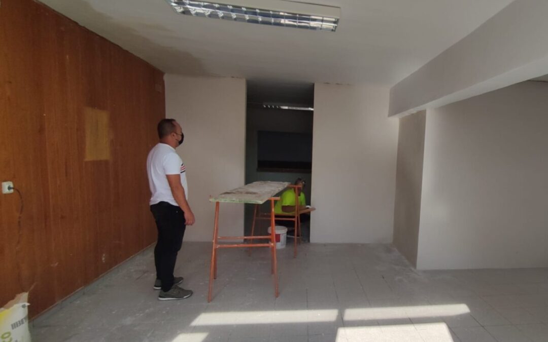 A buen ritmo las obras de rehabilitación del velatorio municipal