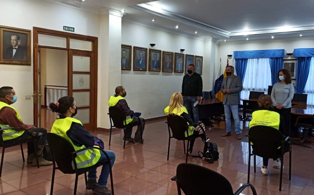 Refuerzo de la limpieza de la zona rural de Medianías