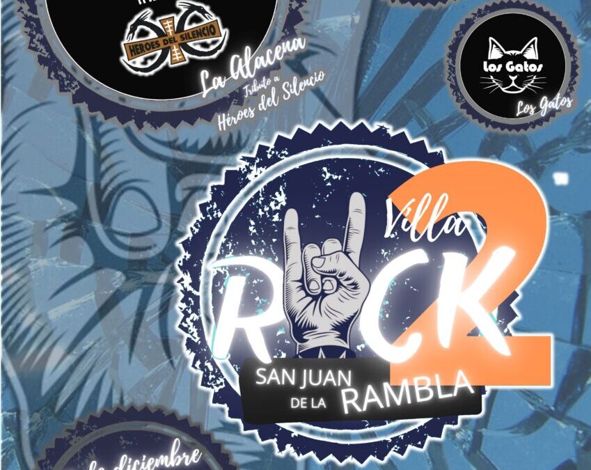 Este viernes es la segunda edición del concierto “Villa Rock”