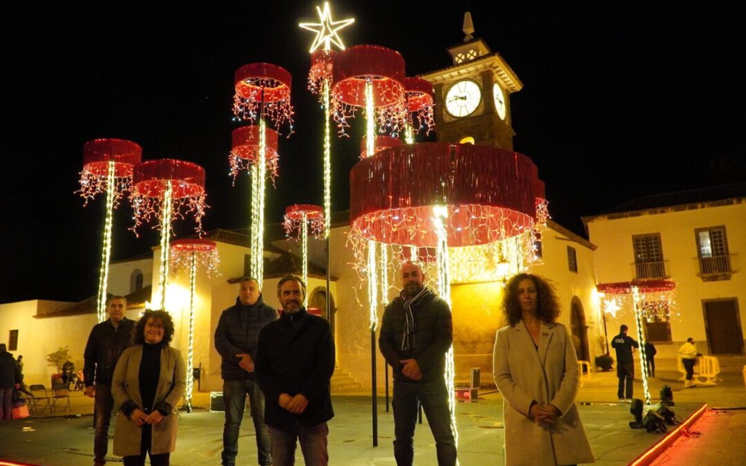 Las “Lágrimas de un Volcán” iluminaron la Navidad ramblera