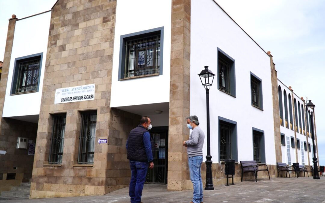 Concluye la reparación de la fachada y erradicación de humedades del edificio de Servicios Sociales