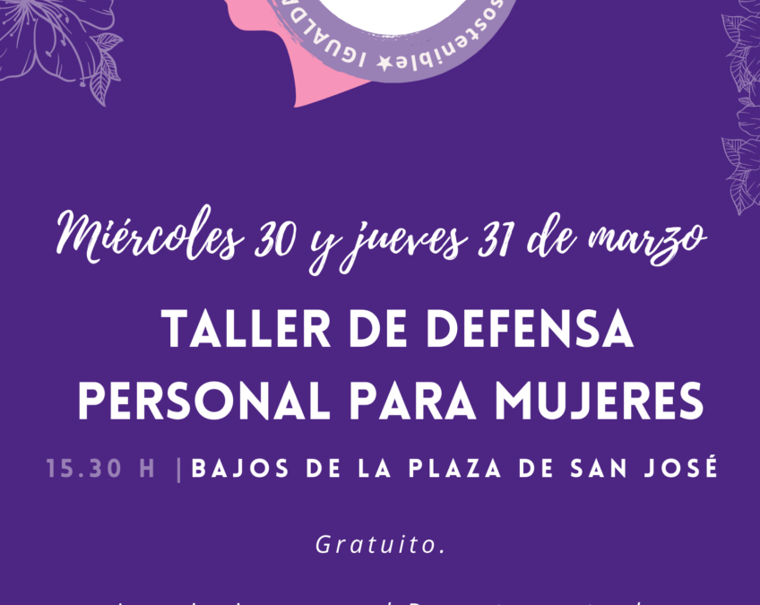 Taller gratuito de defensa personal para mujeres