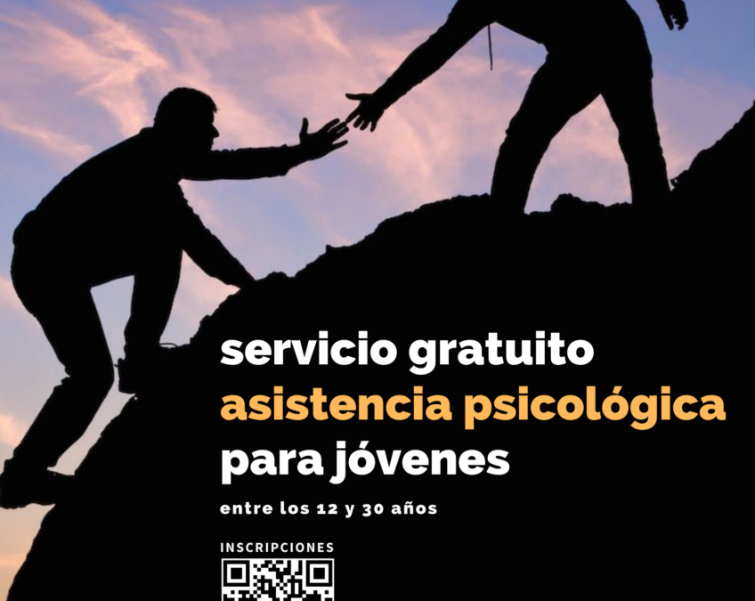 Nuevo servicio gratuito de asistencia psicológica para jóvenes
