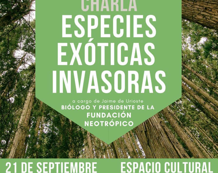 El municipio forma sobre el riesgo que producen las especies exóticas invasoras