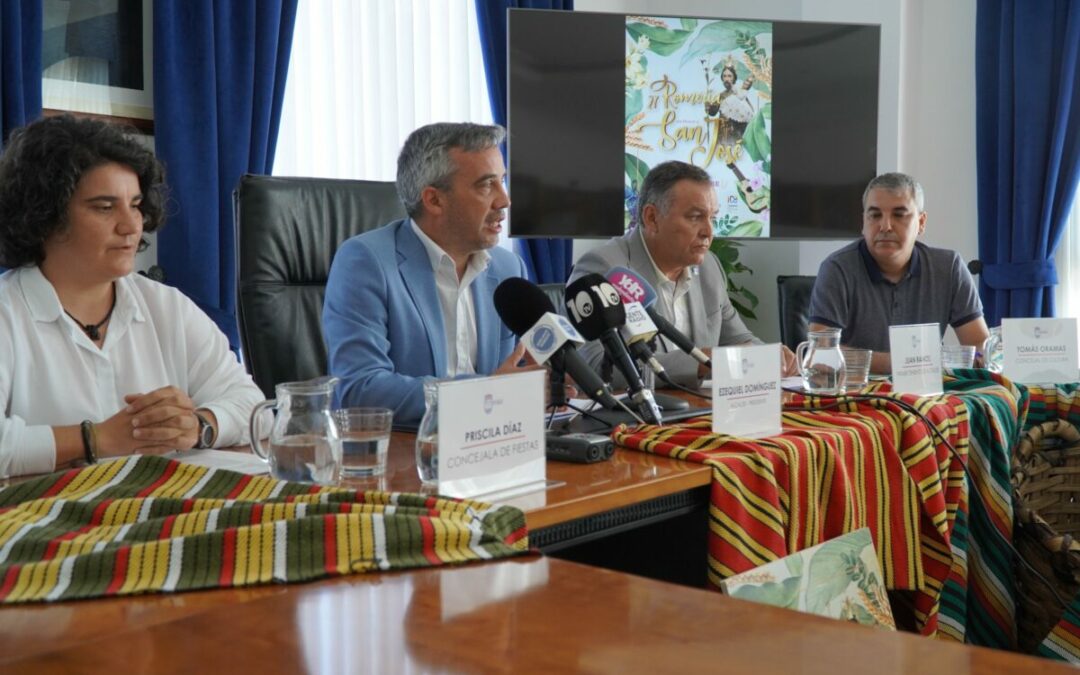 Rueda de prensa de presentación de la 27ª Romería de San José y concierto de Los Sabandeños