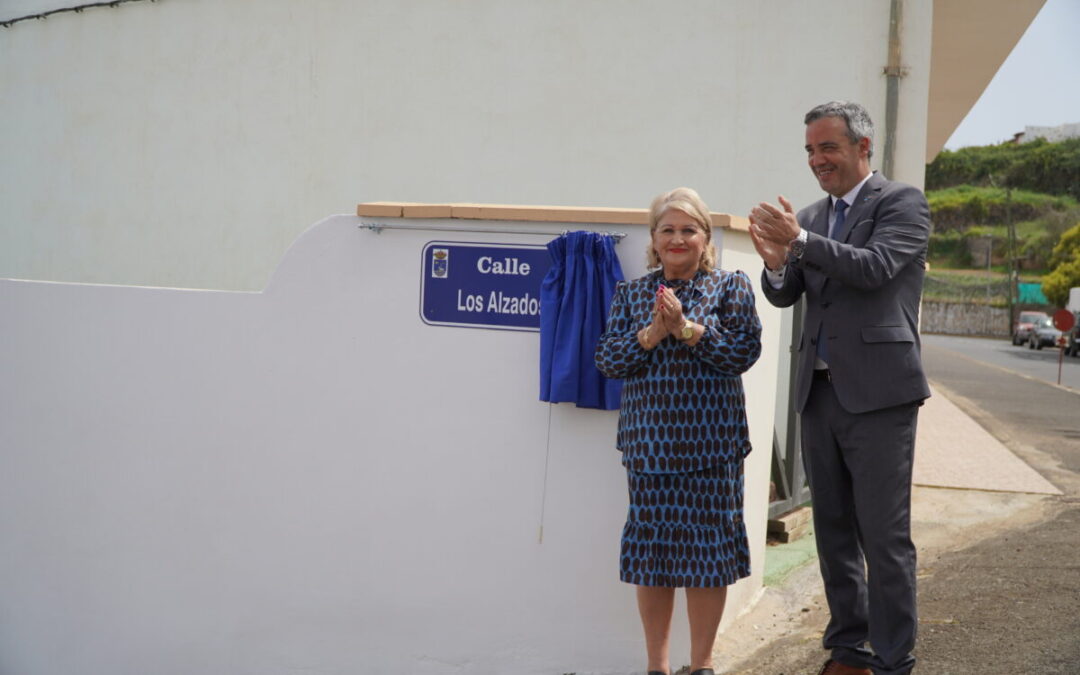 San Juan de la Rambla ya tiene una calle dedicada a Los Alzados