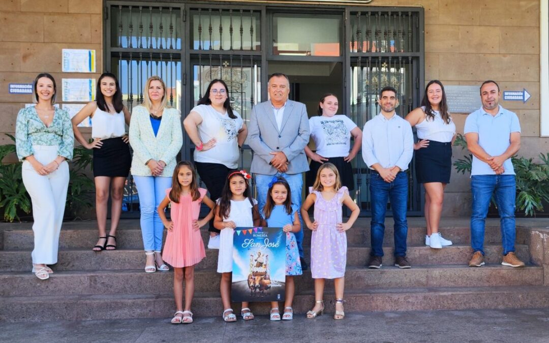 Recepción de las candidatas a Romera y presentación del cartel oficial de la XXVIII Romería de San José
