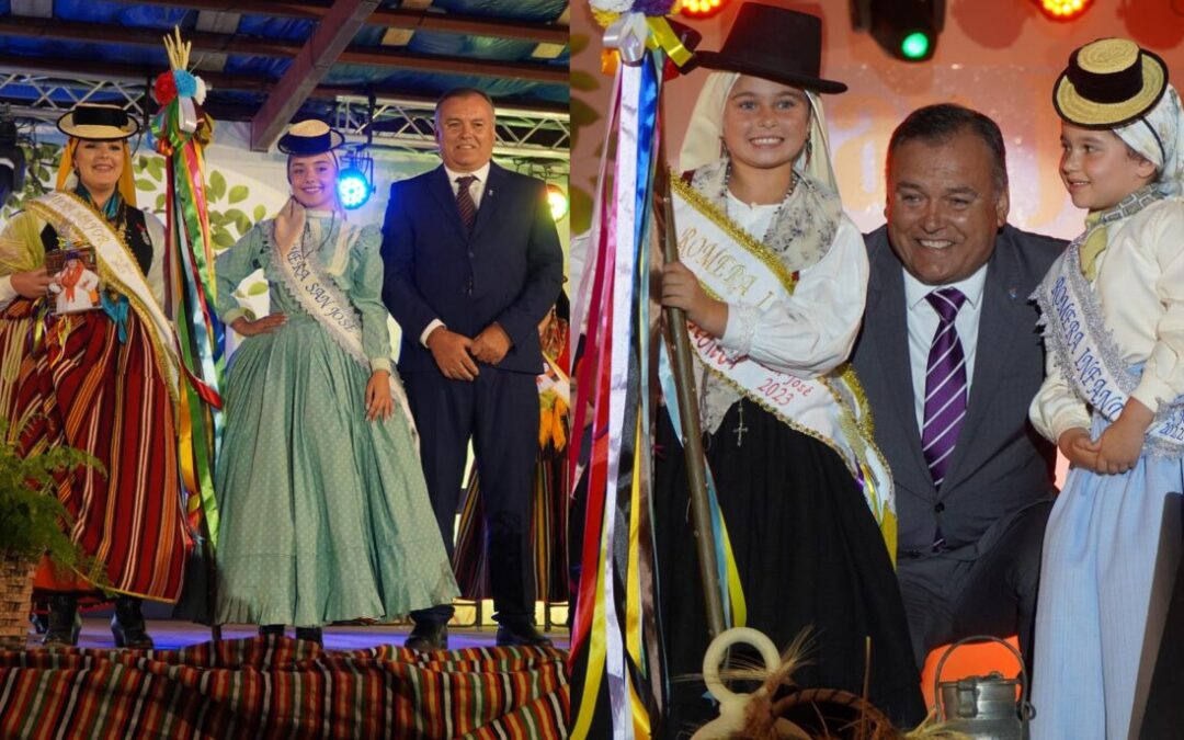 Tania Ramos y Claudia Sosa son las nuevas Romera Infantil y Adulta de las fiestas de San José