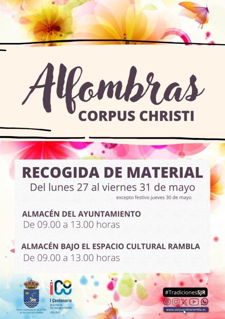 Cartel alfombras