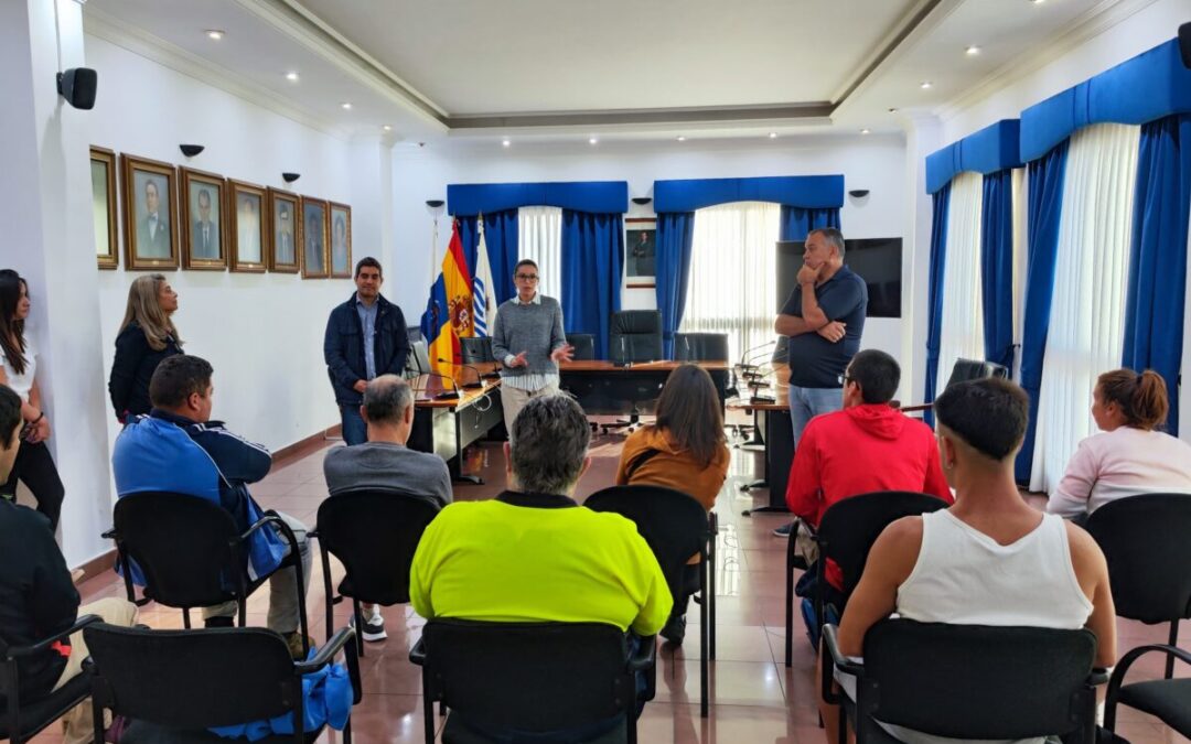 8 nuevos trabajadores para reforzar obras y limpieza de edificios