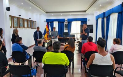 8 nuevos trabajadores para reforzar obras y limpieza de edificios