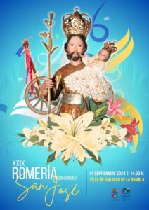 Cartel Romería de San José 2024 Cartel Romería de San José 2024