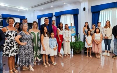 Recepción oficial de las candidatas a Romera de las fiestas de San José