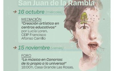 El festival de cine rural de Canarias “La Pinochera” hace parada en San Juan de la Rambla poniendo en valor el arte creado en la localidad