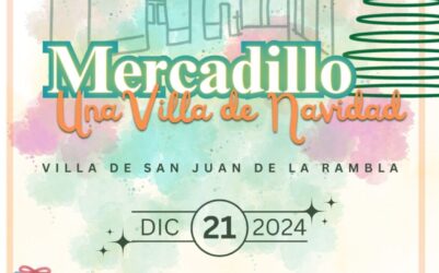 La mejor oferta local en artesanía, comercios y agricultura se dan cita este sábado en el Mercadillo “Una Villa de Navidad”