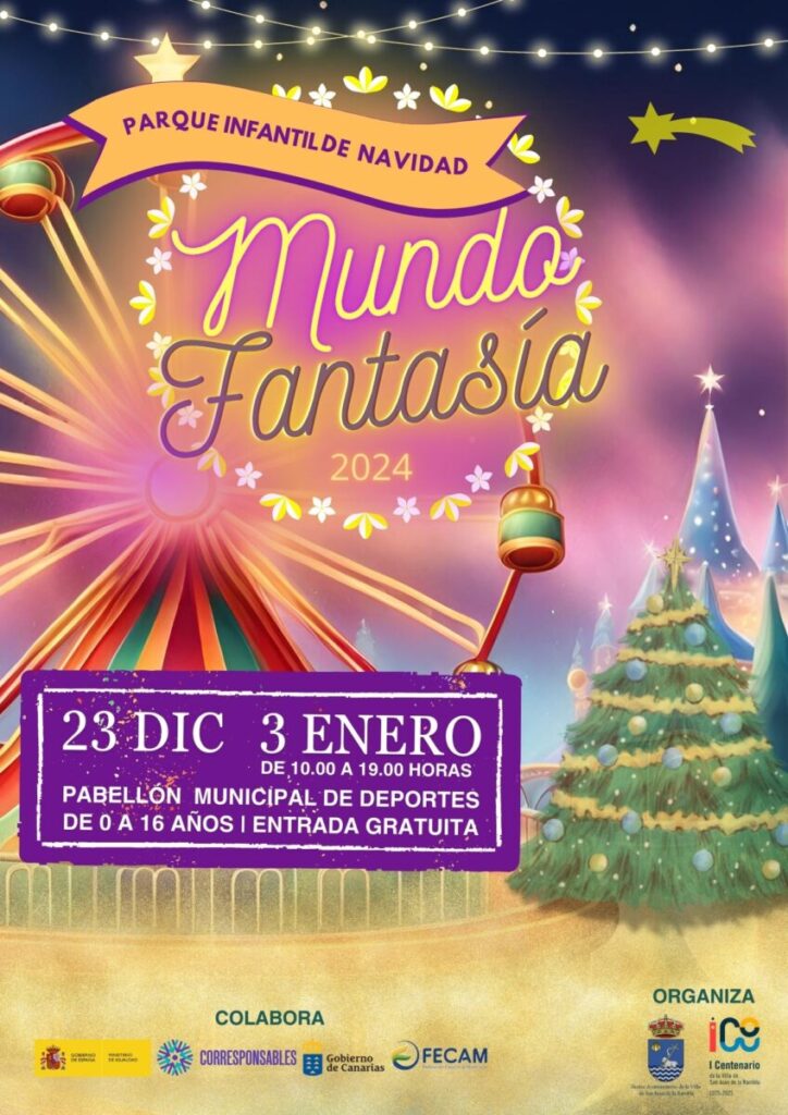 Mundo Fantasía 2024 cartel Mundo Fantasía 2024 cartel