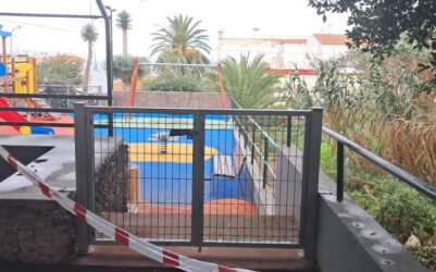 Mejora de la seguridad del parque infantil La Zarza en San José