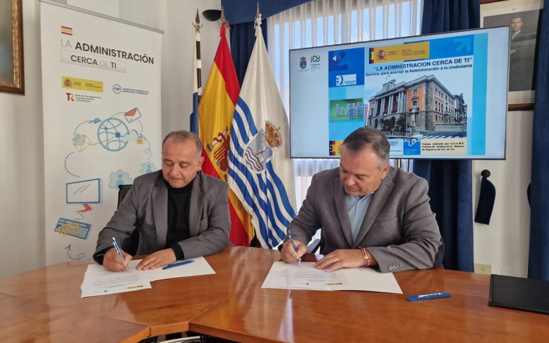 San Juan de la Rambla se adhiere al programa del Estado “La Administración cerca de ti”