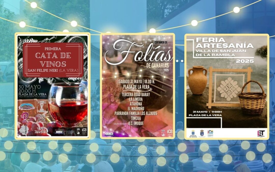 Gastronomía, folclore y artesanía para celebrar el Día de Canarias