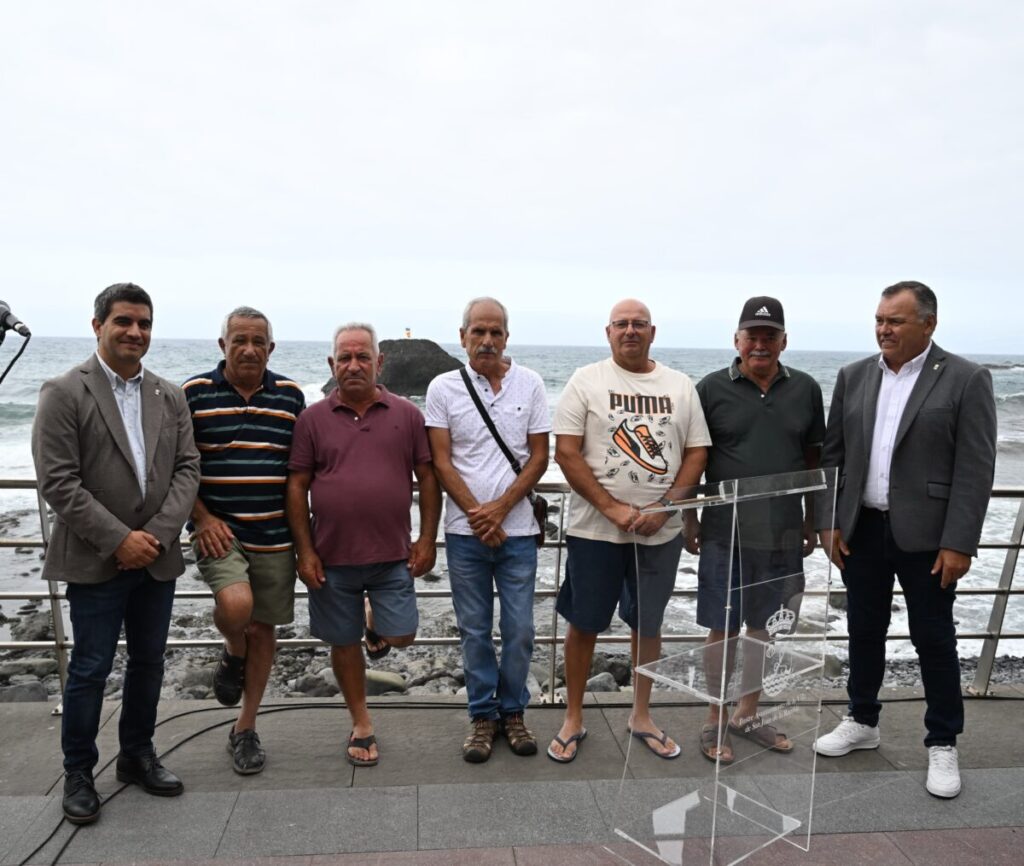 Pescadores homenajeados Pescadores homenajeados