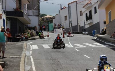 Abierta la inscripción para participar en la “VIII Bajada de Carros de Madera” de Las Rosas