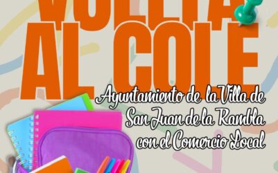 La campaña de Comercio “Vuelta al cole 2025” reparte 800 euros en cheques regalo