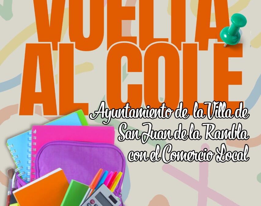 La campaña de Comercio “Vuelta al cole 2025” reparte 800 euros en cheques regalo