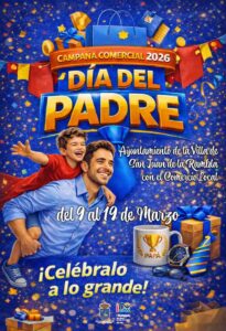 Cartel Día del Padre 2026 Cartel Día del Padre 2026