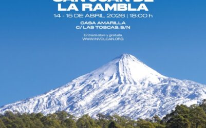 La Villa acoge nuevas jornadas sobre la naturaleza volcánica de Canarias los días 14 y 15 de abril