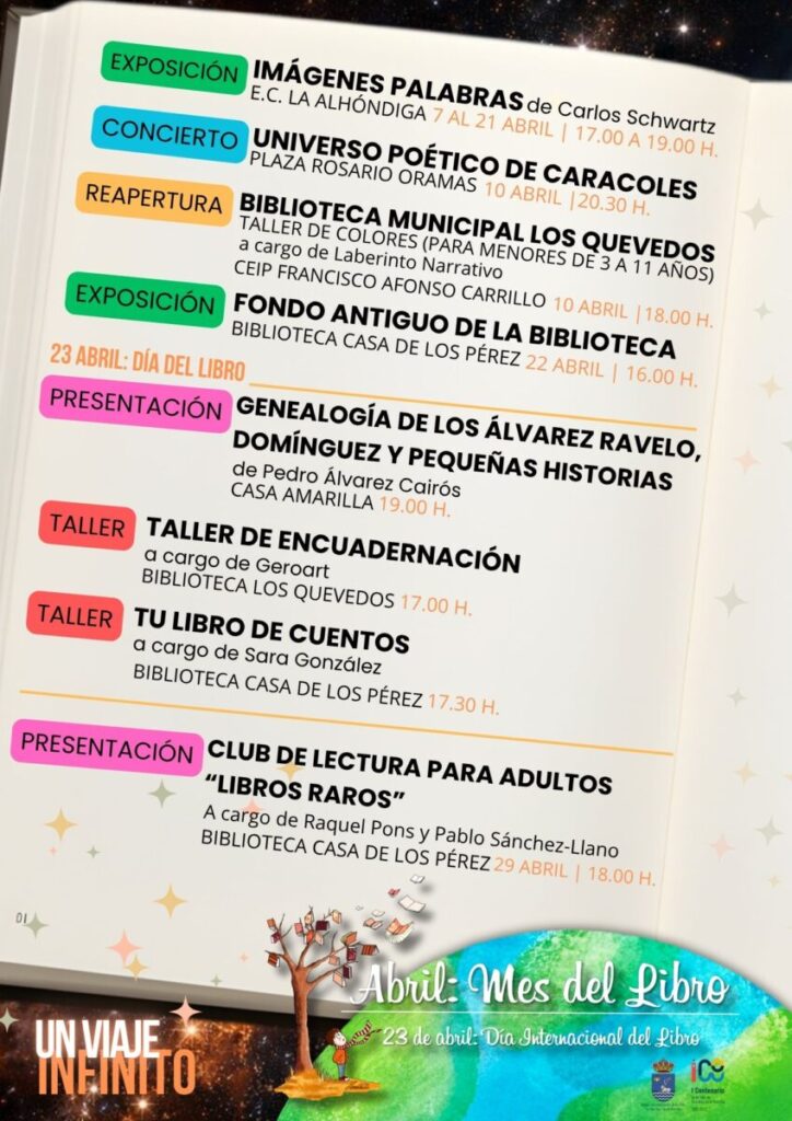 Programa Mes del Libro 2026