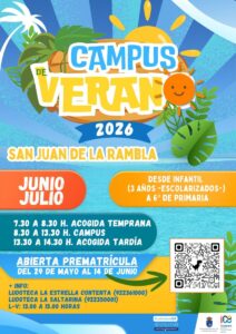 Cartel Campus de Verano 2026 Cartel Campus de Verano 2026