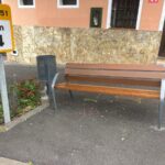 Instalación de bancos, papeleras y ceniceros en la ZCA (4)