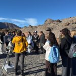 Jóvenes durante la actividad en el Teide (1)