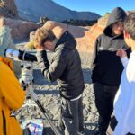 Jóvenes durante la actividad en el Teide (2)