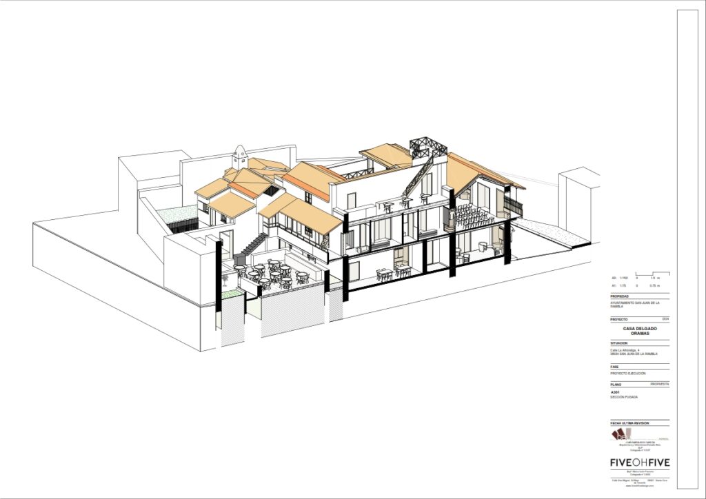 Alzado en 3D del resultado de las obras Alzado en 3D del resultado de las obras