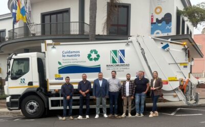 La Mancomunidad San Juan de la Rambla–La Guancha incorpora dos nuevos camiones para reforzar la recogida de residuos