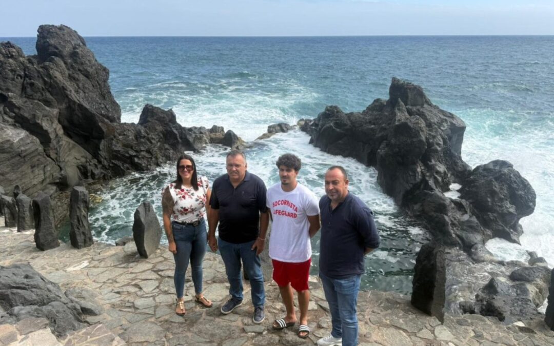 Comienza el servicio de vigilancia y salvamento en el Charco de La Laja para la temporada estival