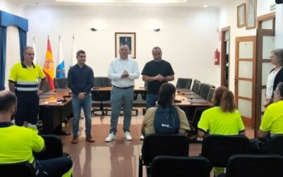 El proyecto “Caminos Rurales” incorpora cuatro peones forestales para mejorar las pistas agrícolas de la Villa